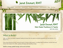 Tablet Screenshot of janetemmert.com